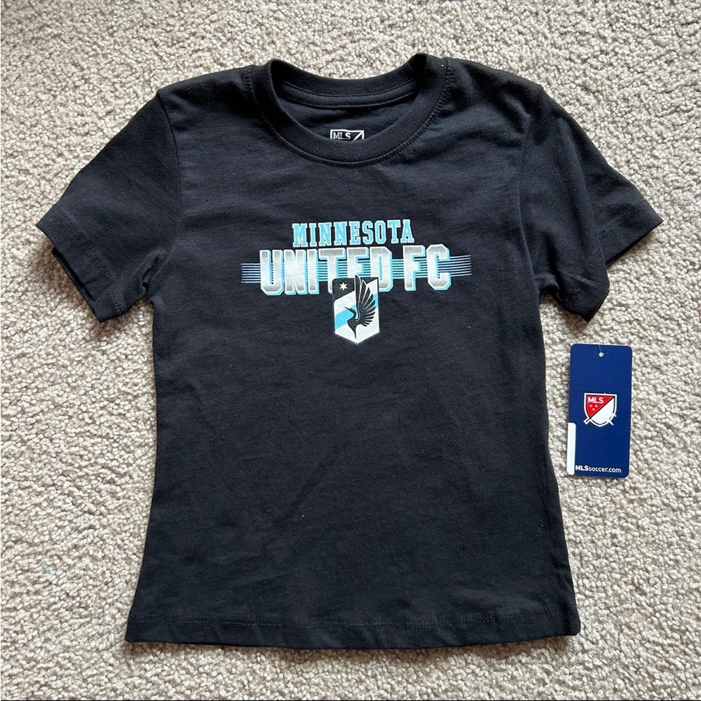 Minnesota United FC MLS shirt; girls size XS